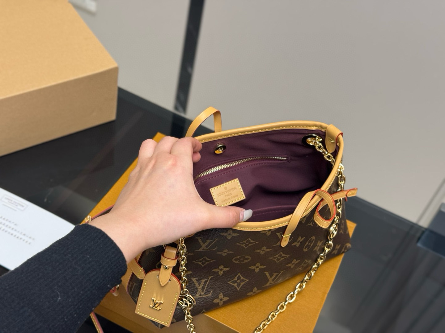 L style Bow bag 26*17cm