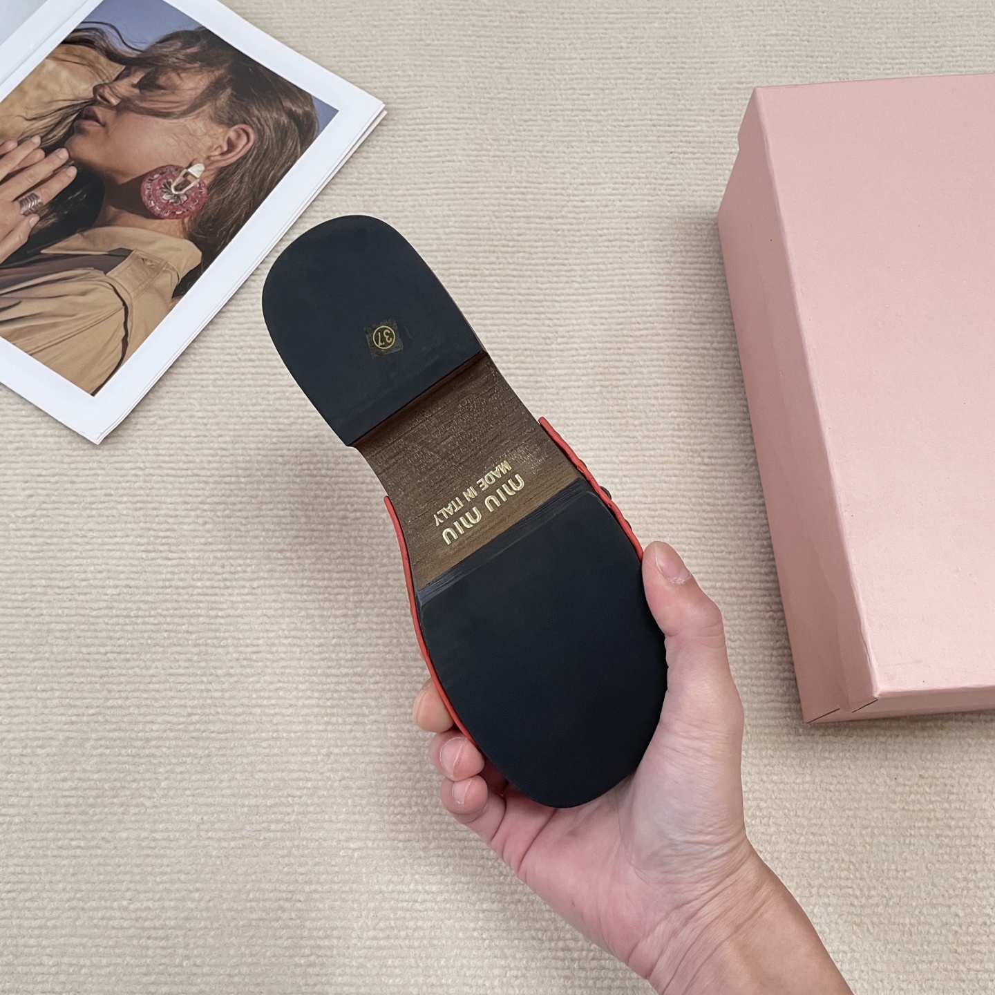 M Style Candy-colored platform slippers