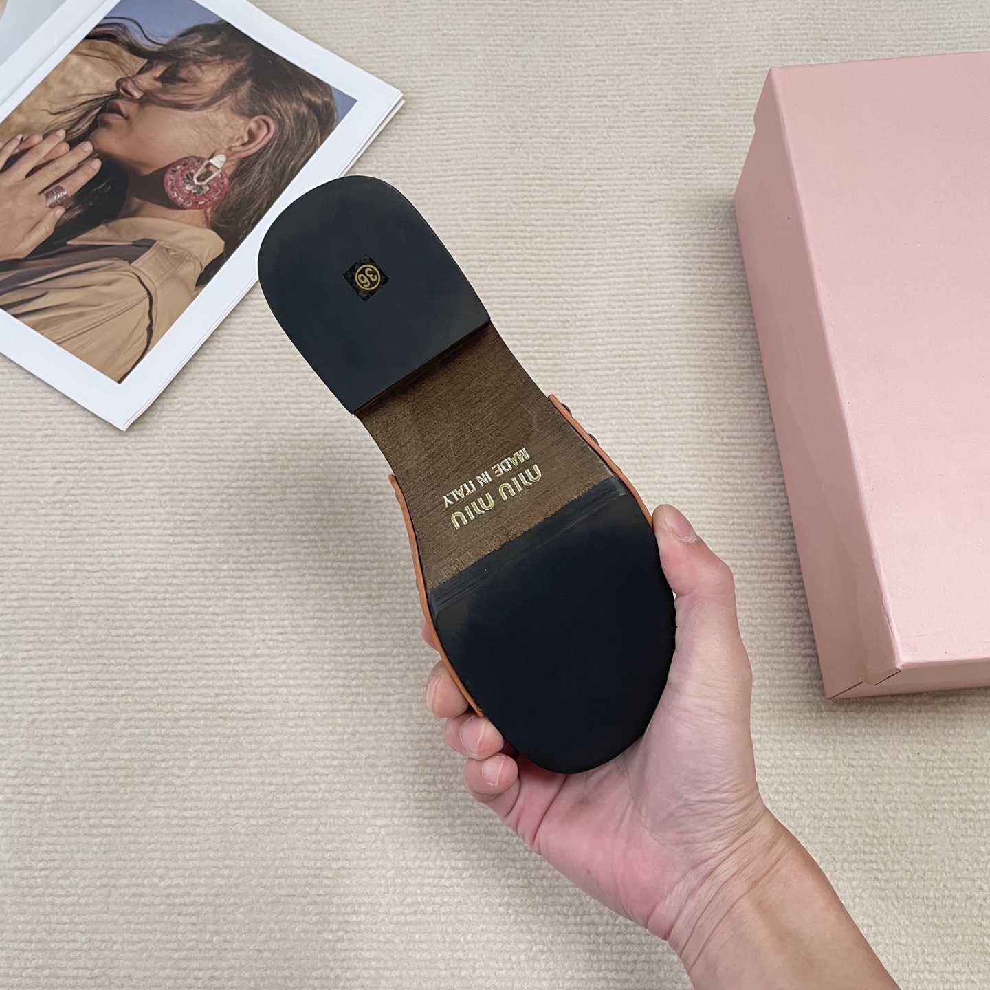 M Style Candy-colored platform slippers