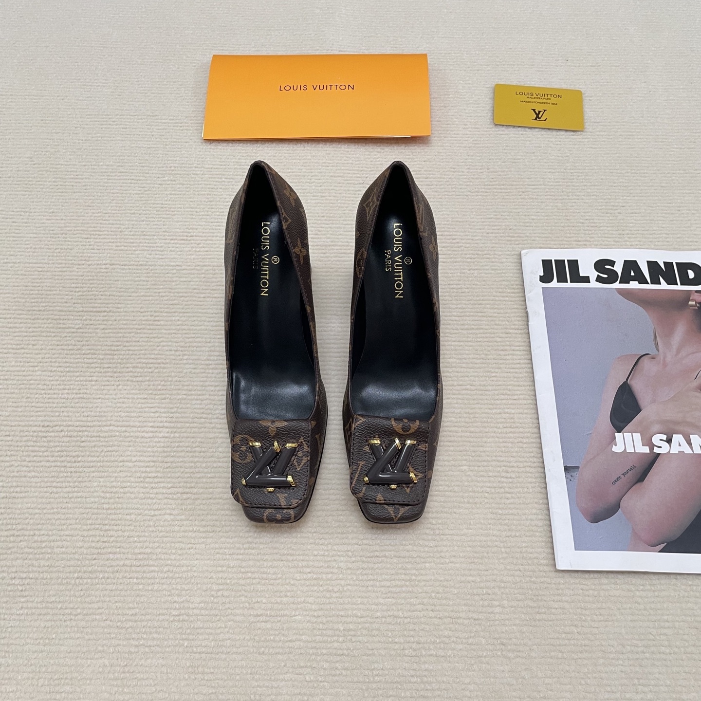 L Style: Closed-toe block-heeled sandals 5CM/9CM