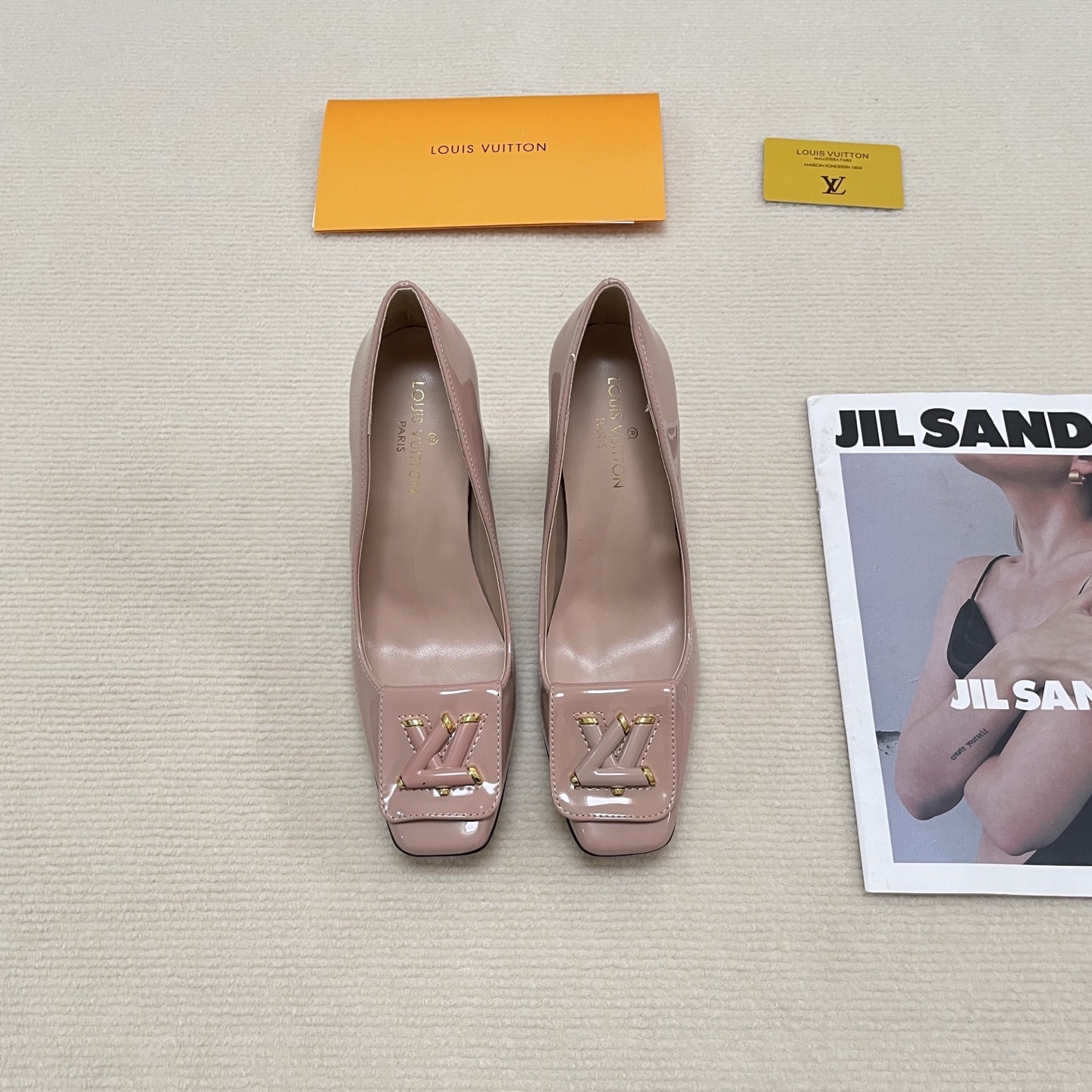 L Style: Closed-toe block-heeled sandals 5CM/9CM