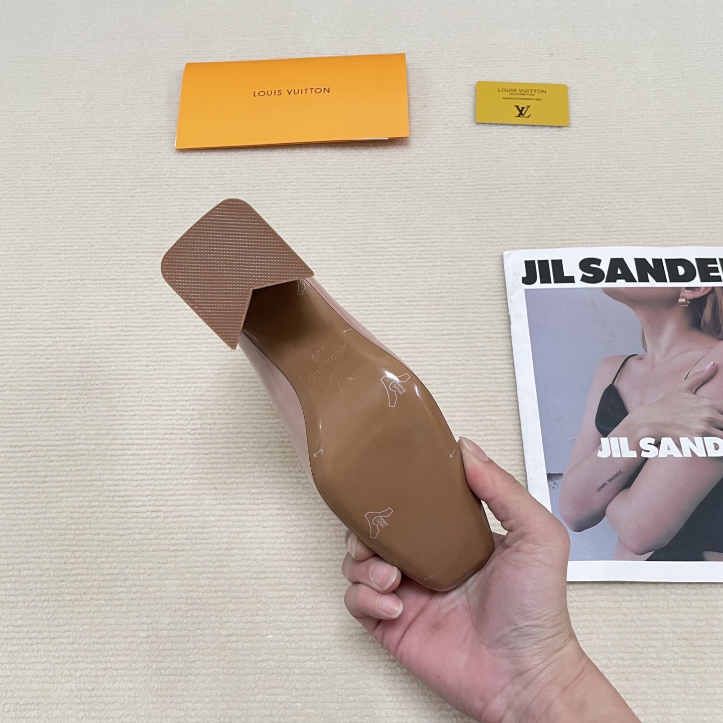 L Style: Closed-toe block-heeled sandals 5CM/9CM