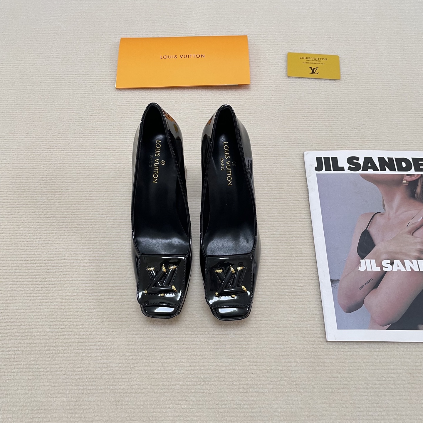 L Style: Closed-toe block-heeled sandals 5CM/9CM