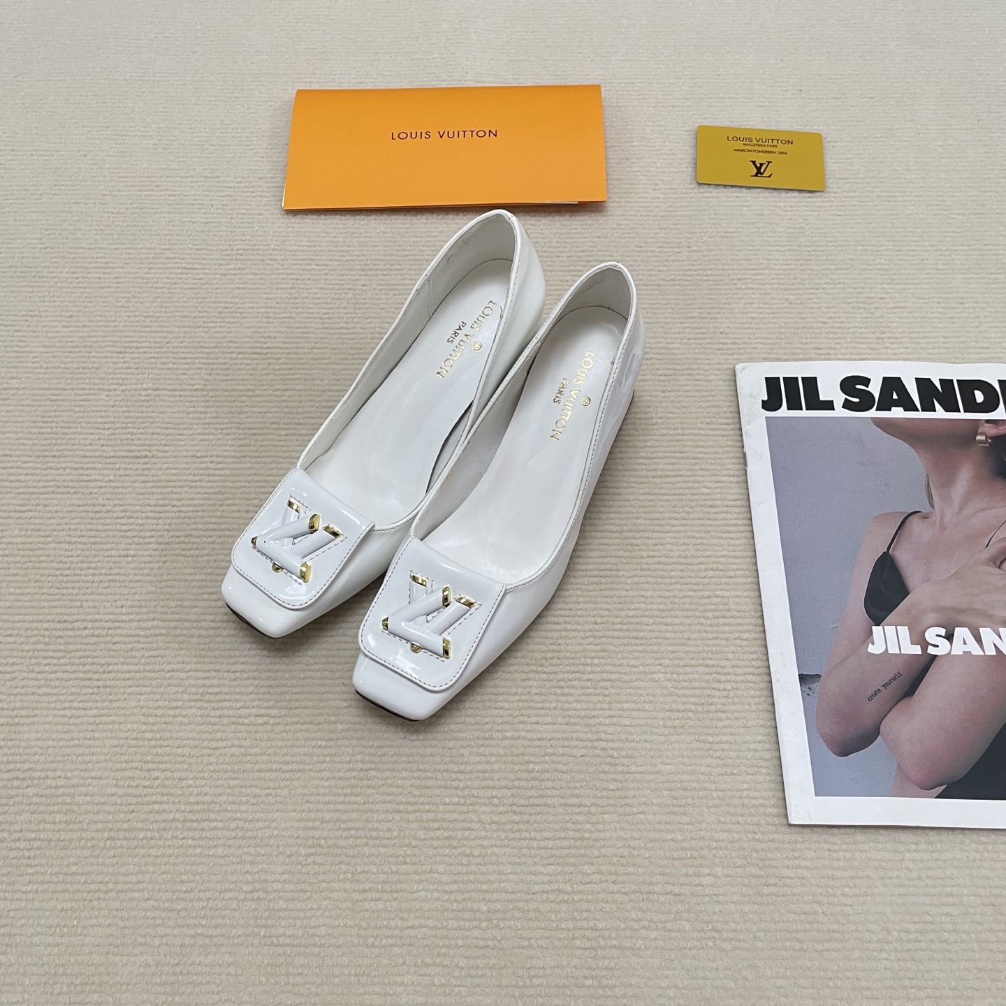 L Style: Closed-toe block-heeled sandals 5CM/9CM