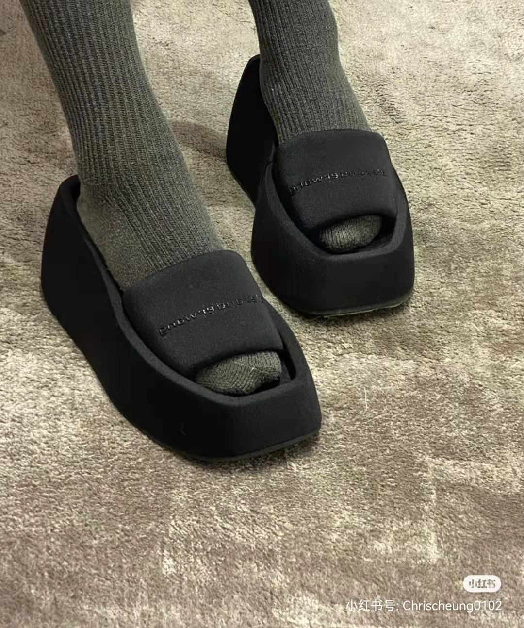 A Style Platform Slippers