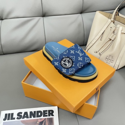 L Style Casual Velcro Slippers