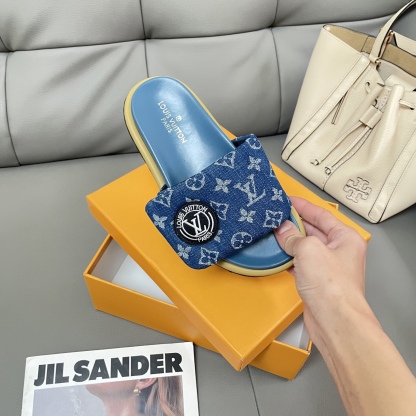 L Style Casual Velcro Slippers