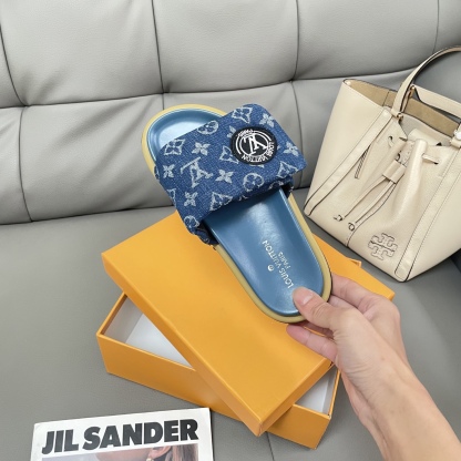 L Style Casual Velcro Slippers