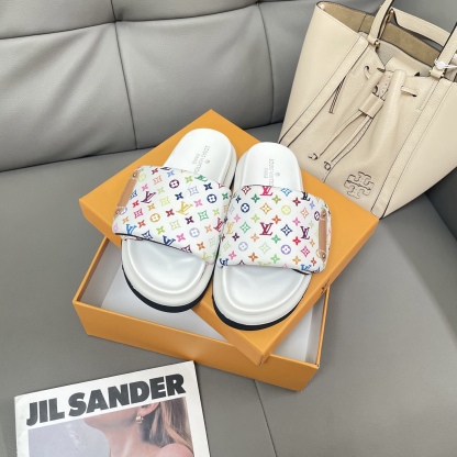 L Style Casual Velcro Slippers