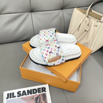 L Style Casual Velcro Slippers