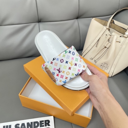 L Style Casual Velcro Slippers