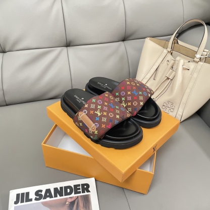 L Style Casual Velcro Slippers