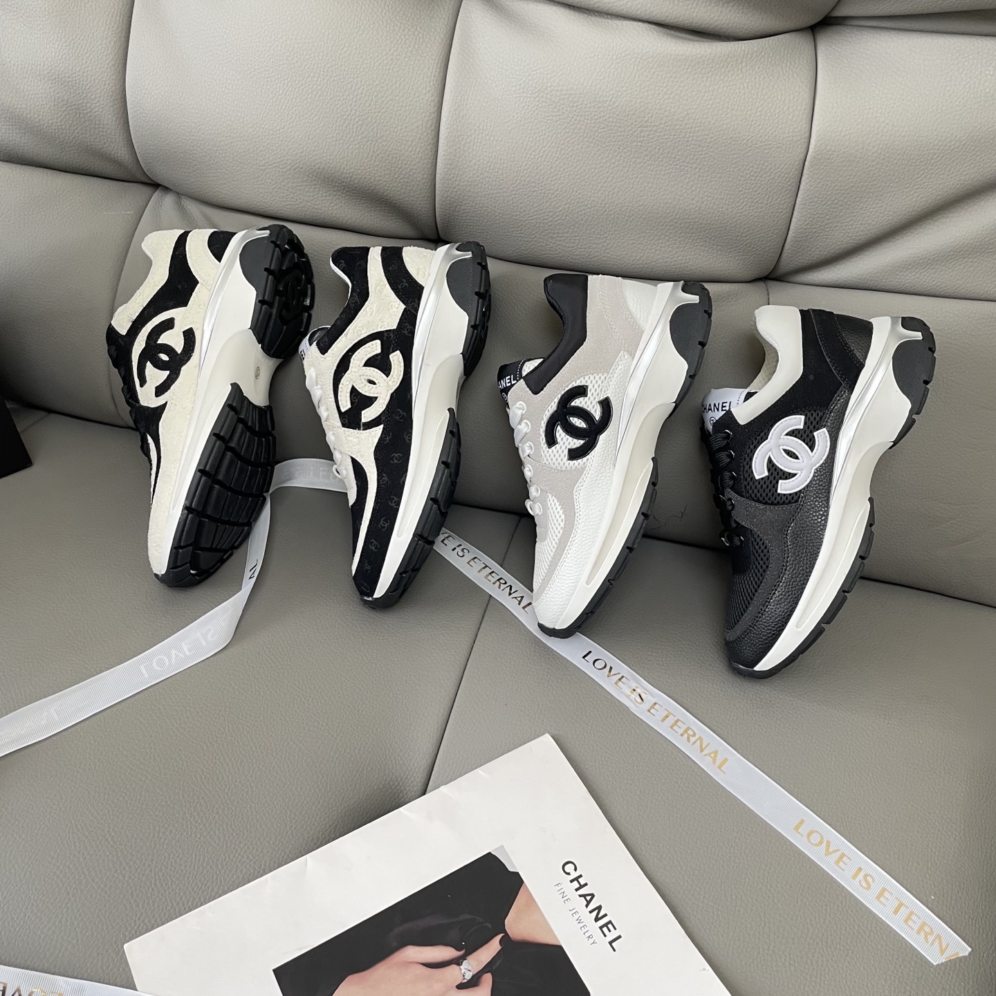 C Style Panda Sneakers