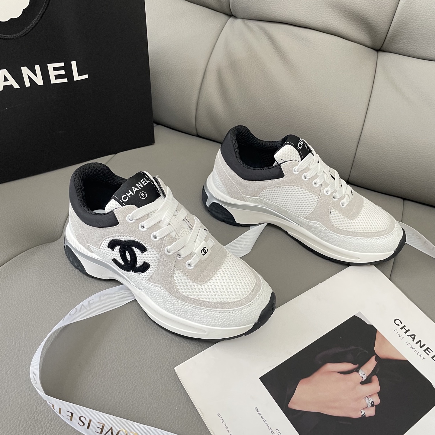 C Style Panda Sneakers