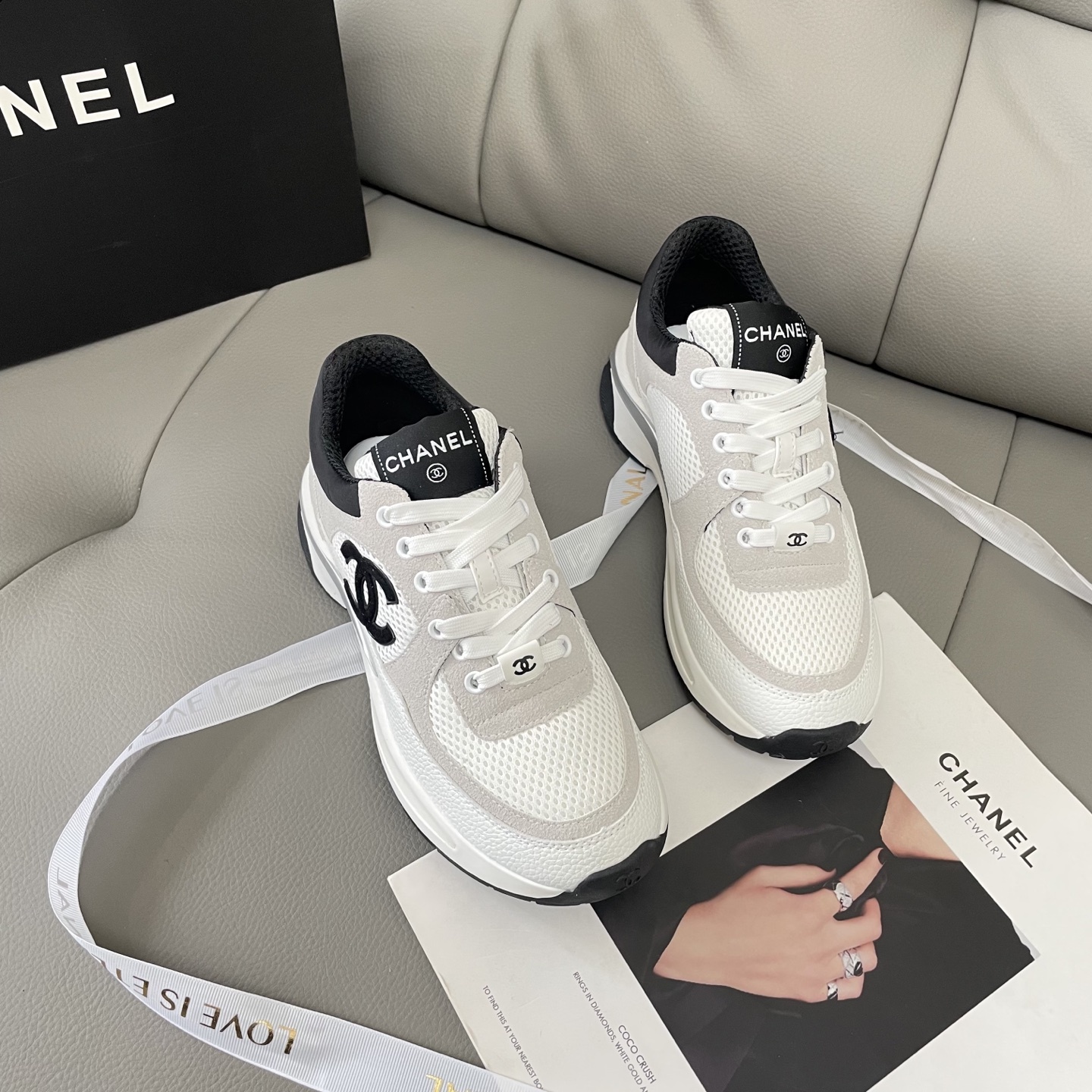 C Style Panda Sneakers