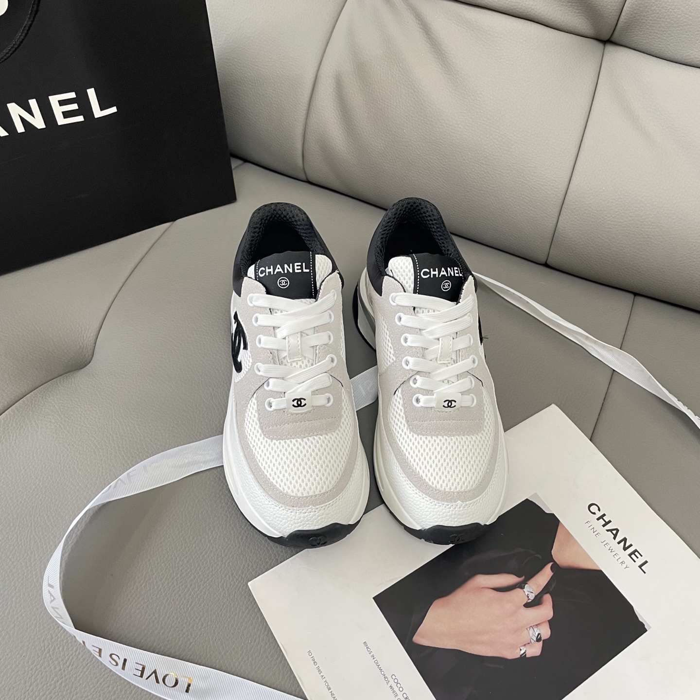 C Style Panda Sneakers