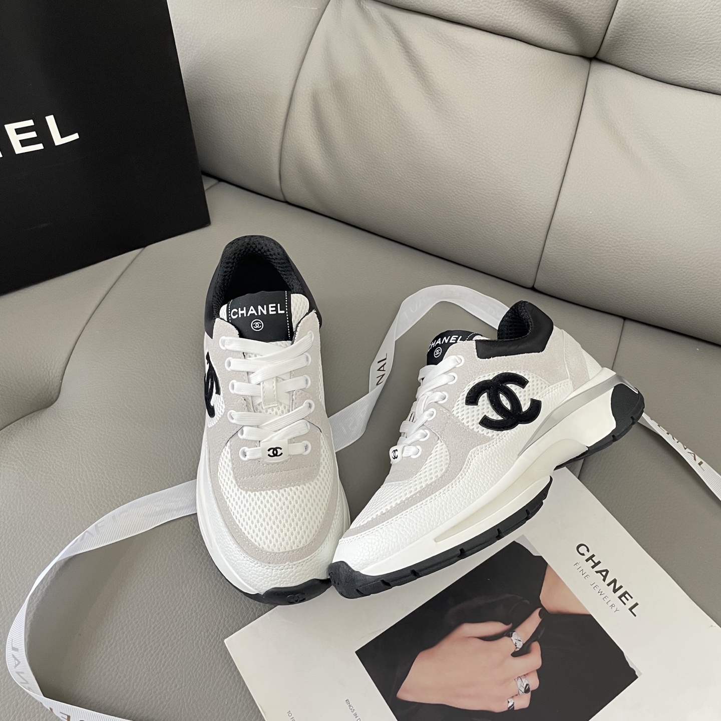 C Style Panda Sneakers