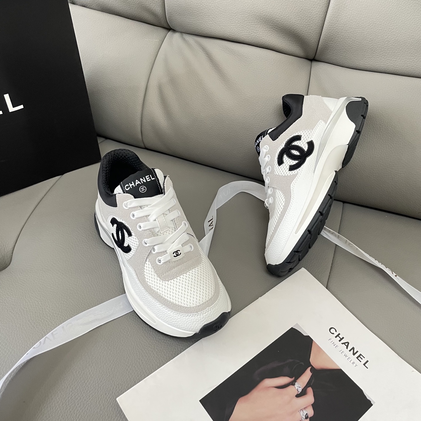 C Style Panda Sneakers