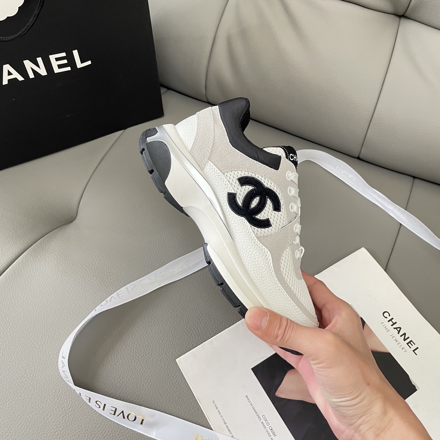 C Style Panda Sneakers