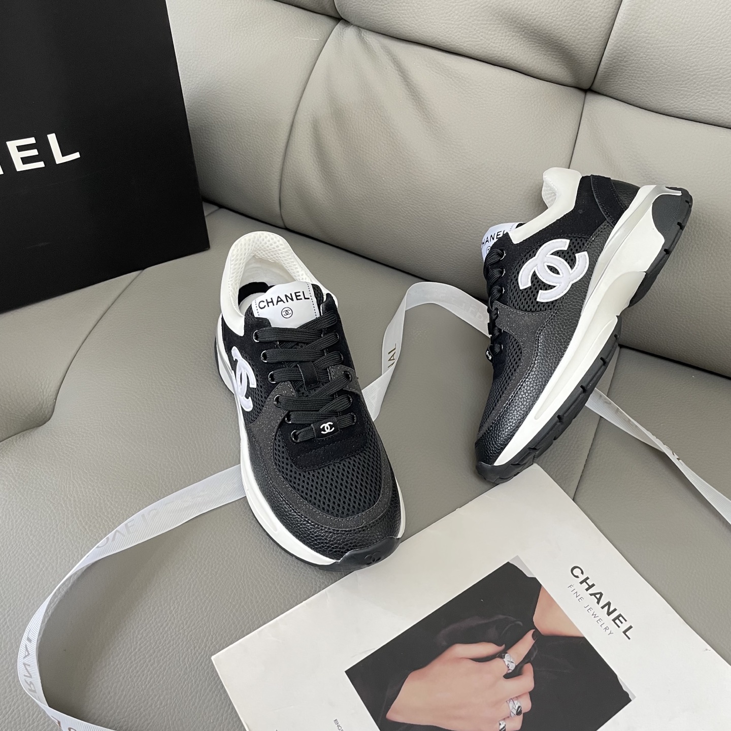C Style Panda Sneakers