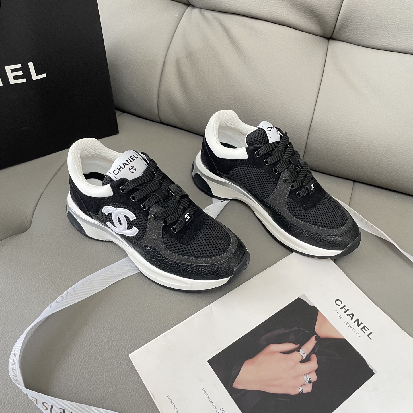 C Style Panda Sneakers