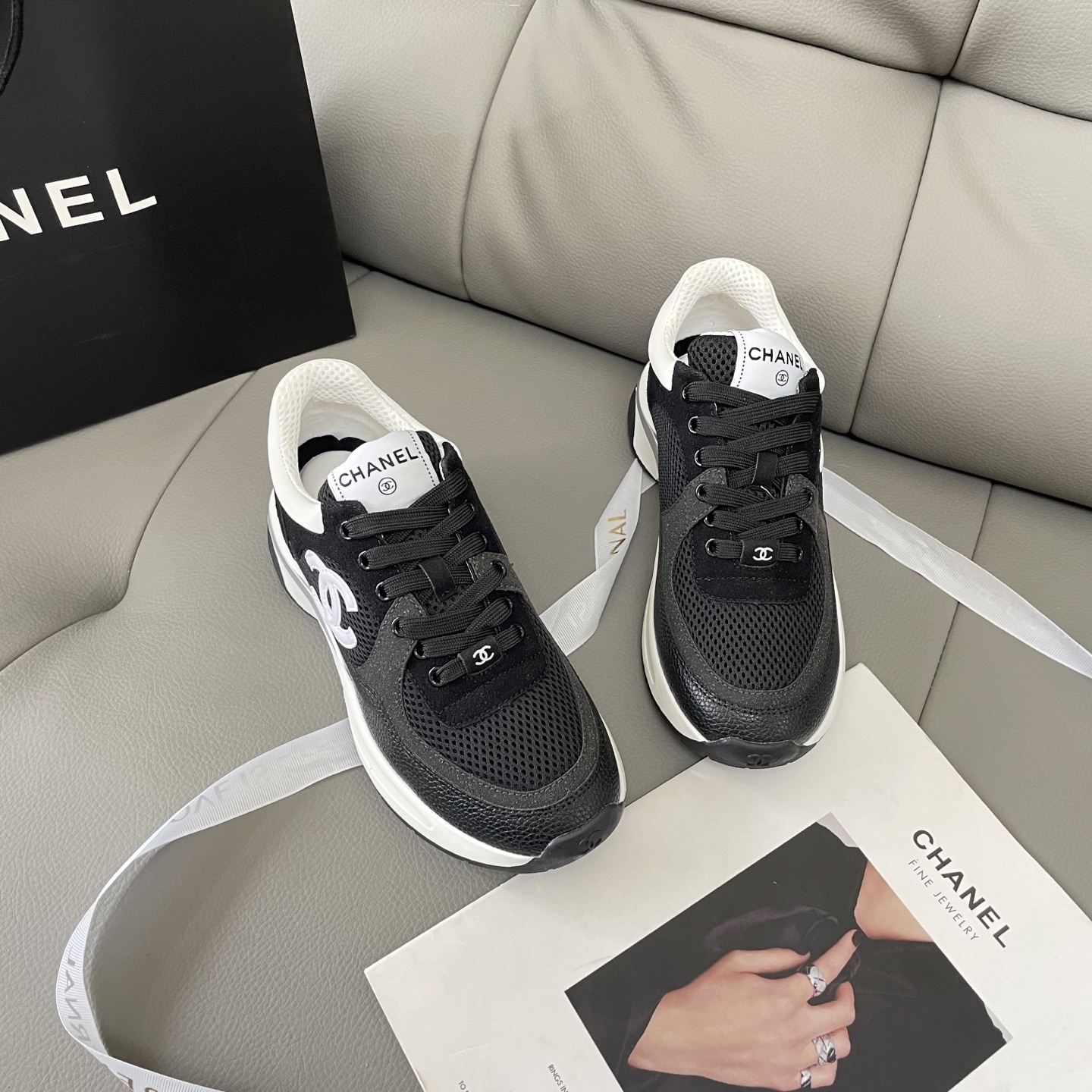 C Style Panda Sneakers