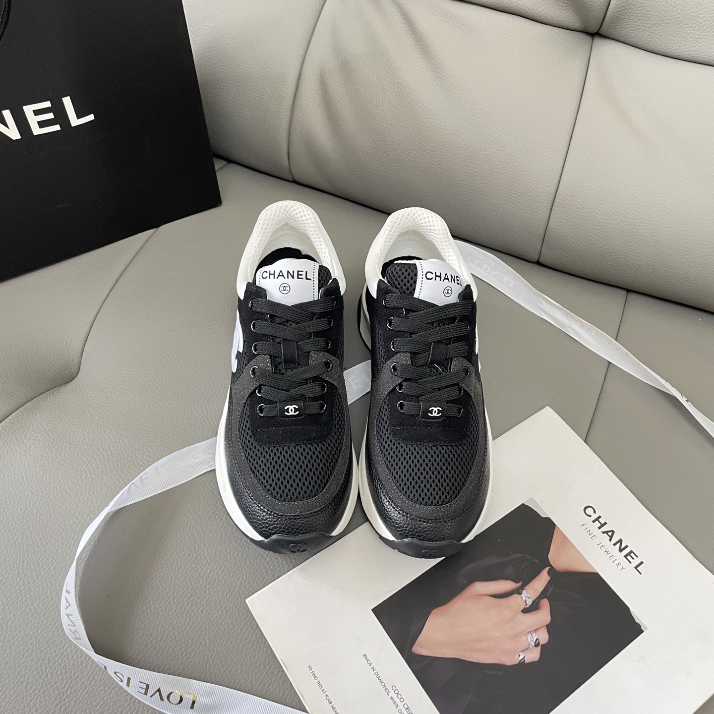 C Style Panda Sneakers