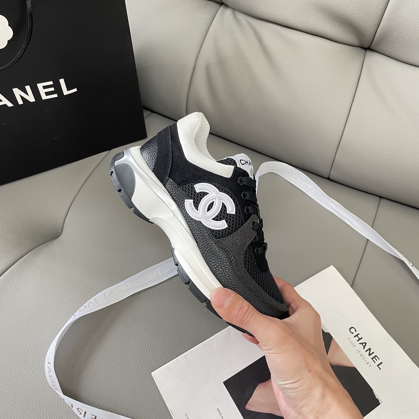 C Style Panda Sneakers