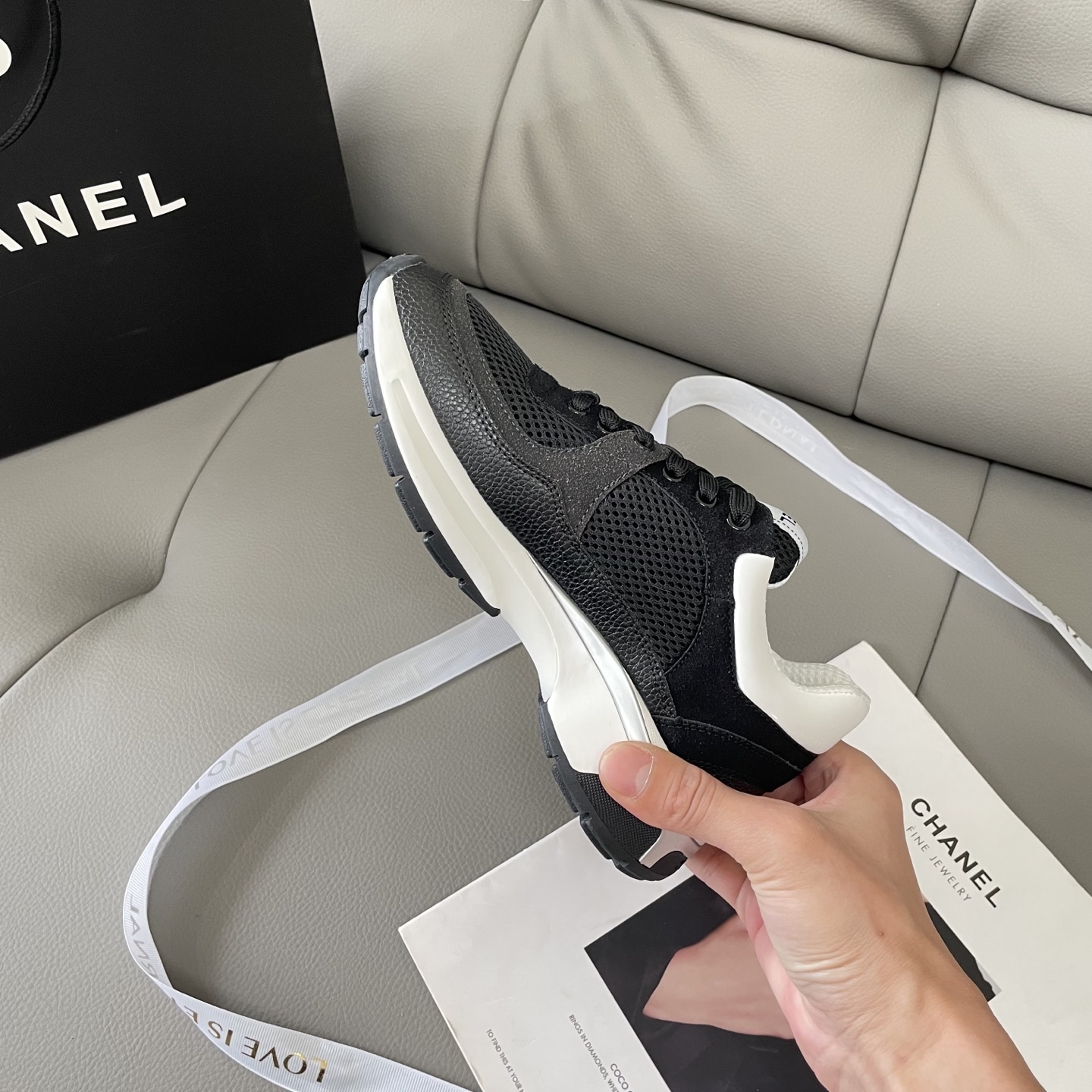 C Style Panda Sneakers