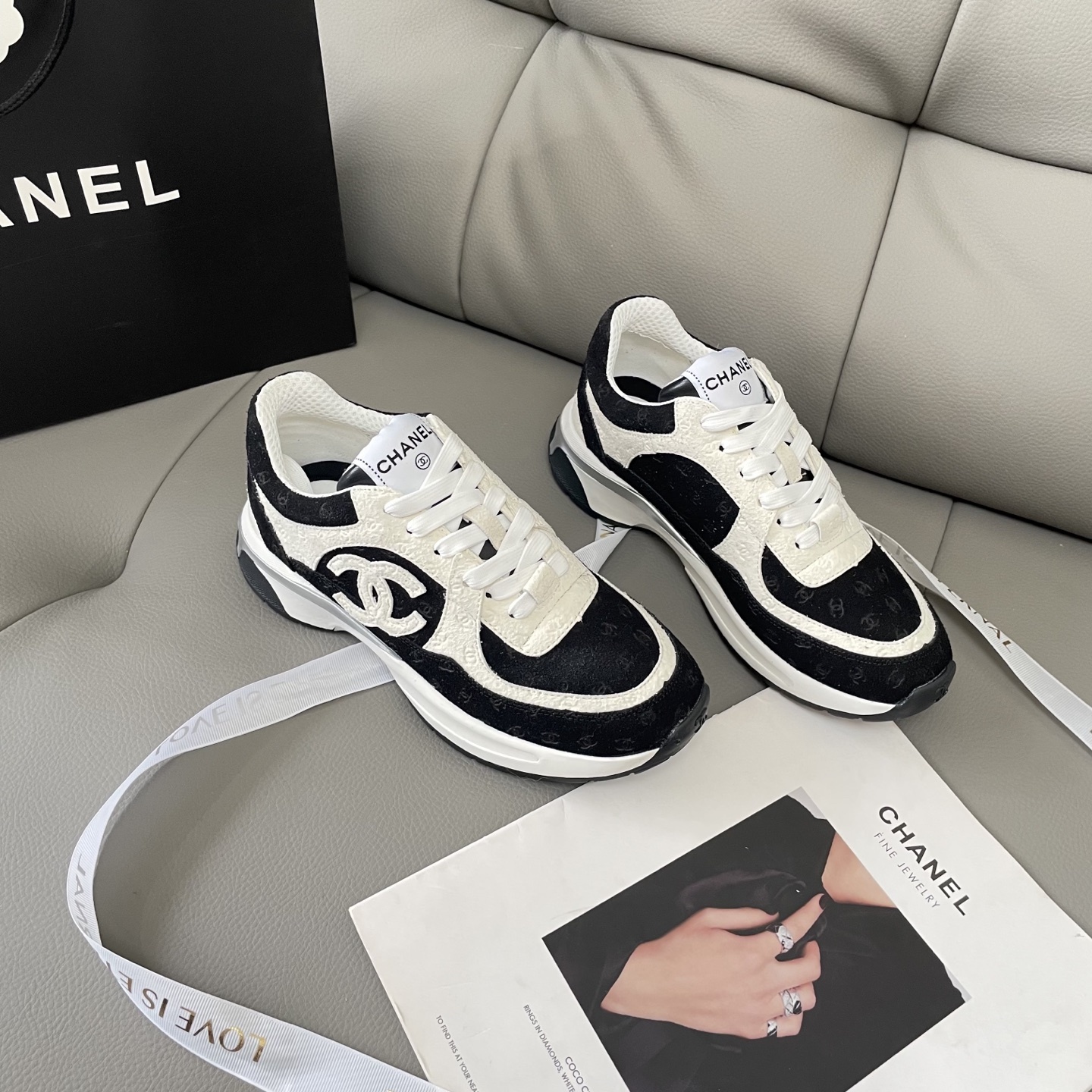 C Style Panda Sneakers