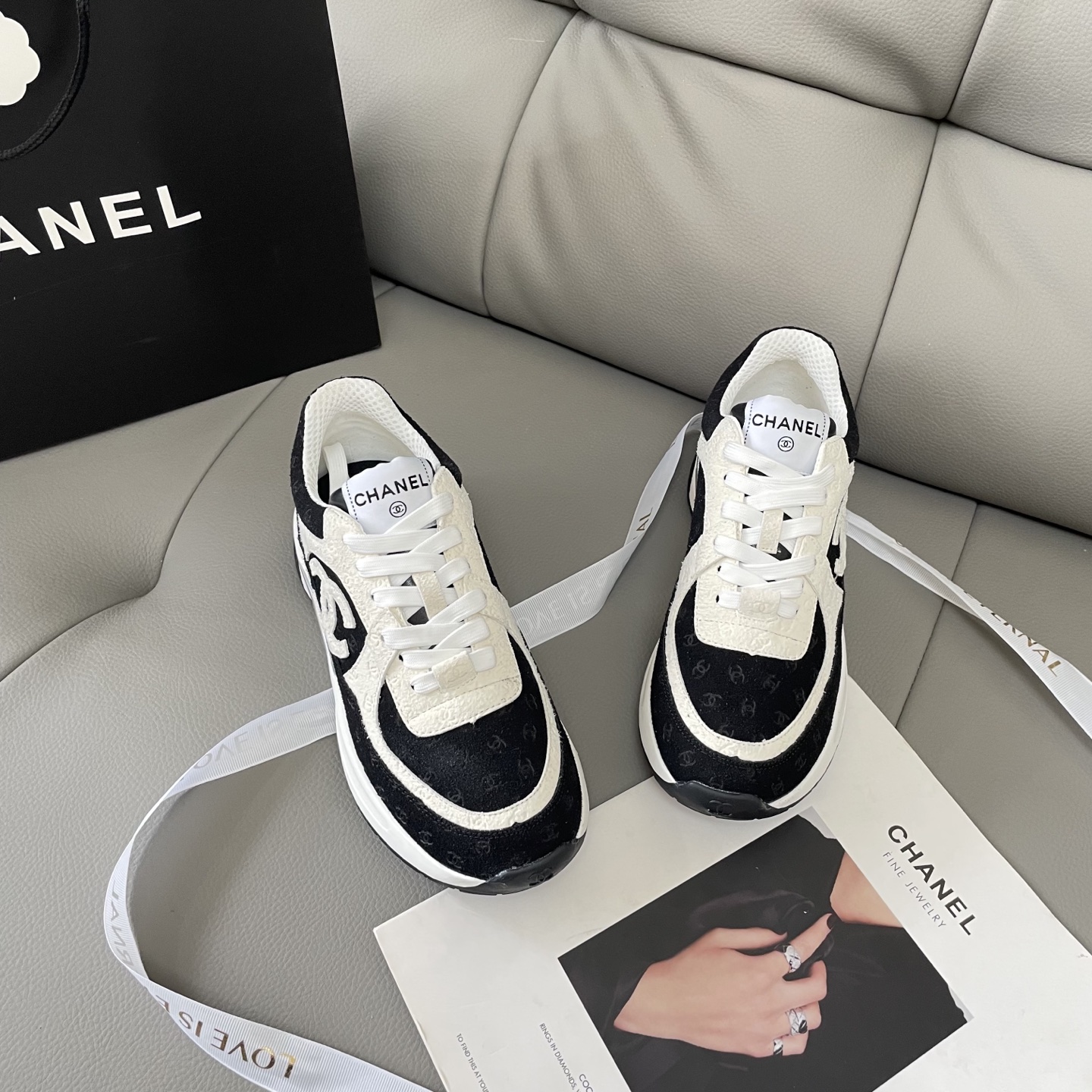 C Style Panda Sneakers