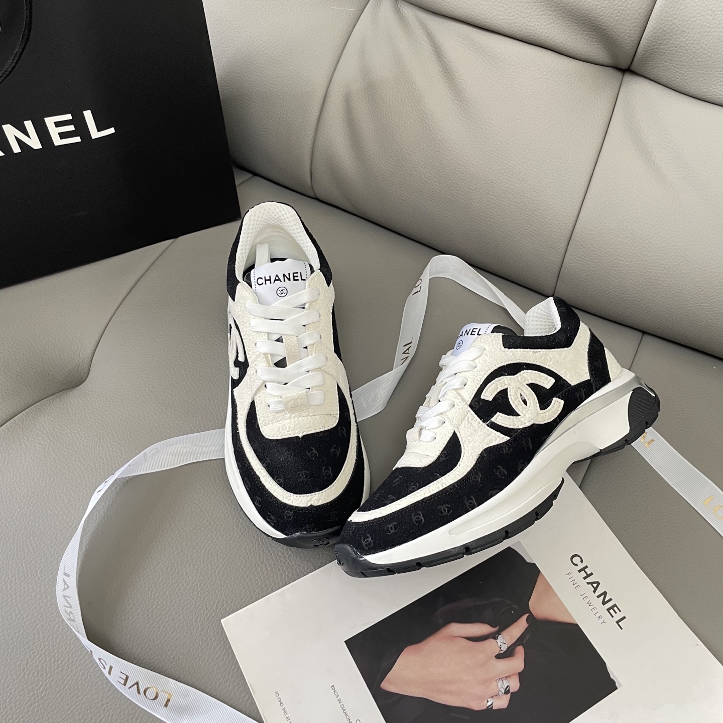 C Style Panda Sneakers