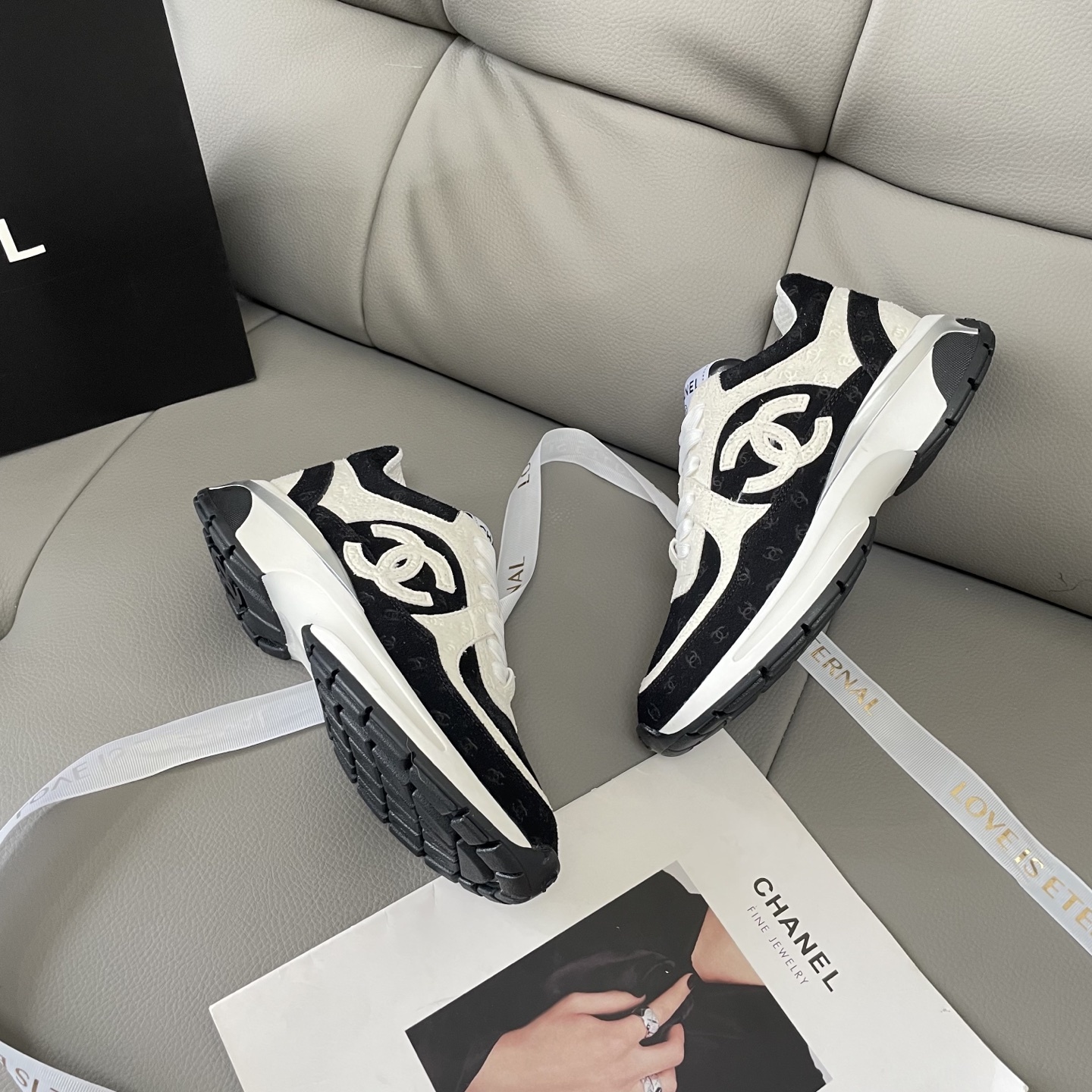 C Style Panda Sneakers