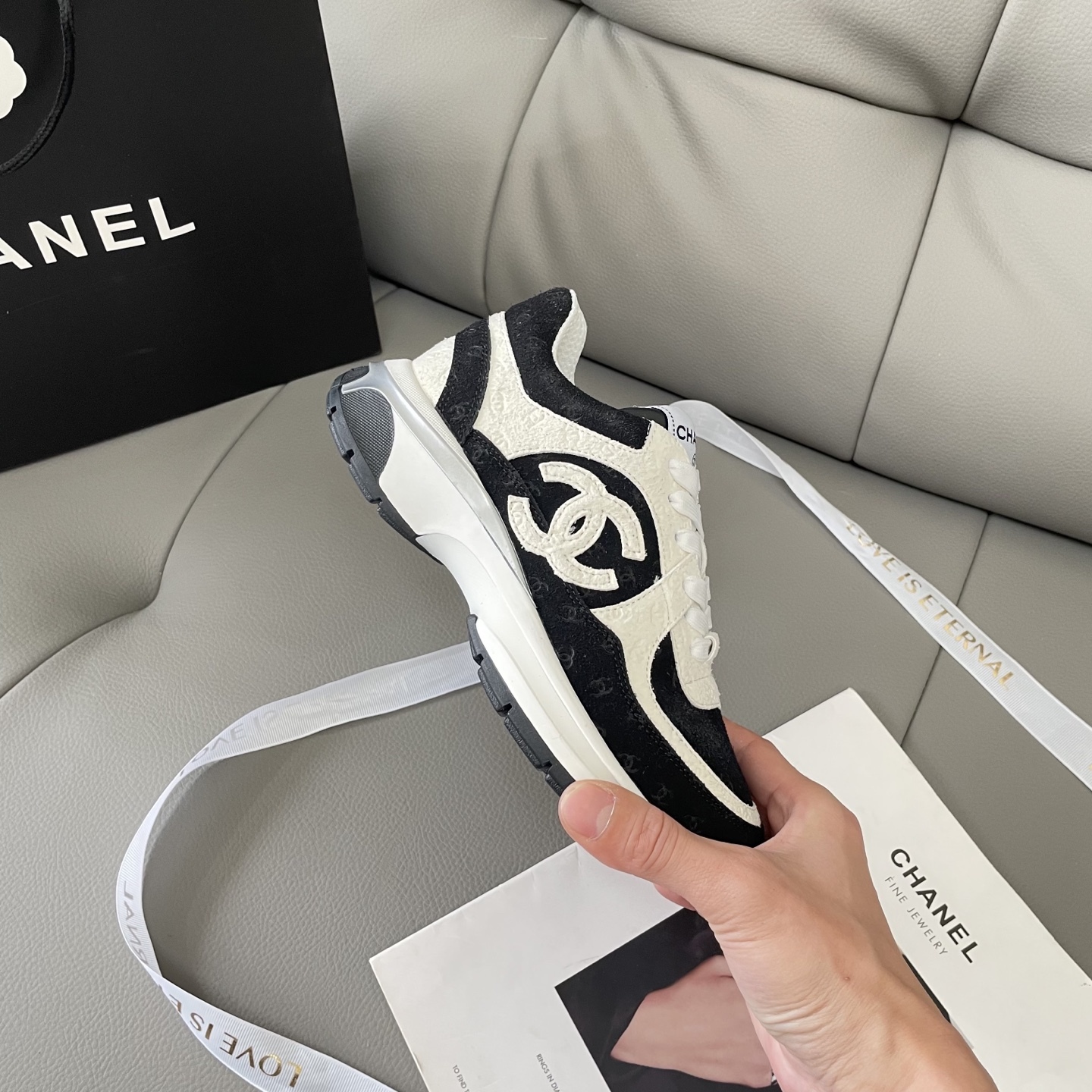 C Style Panda Sneakers