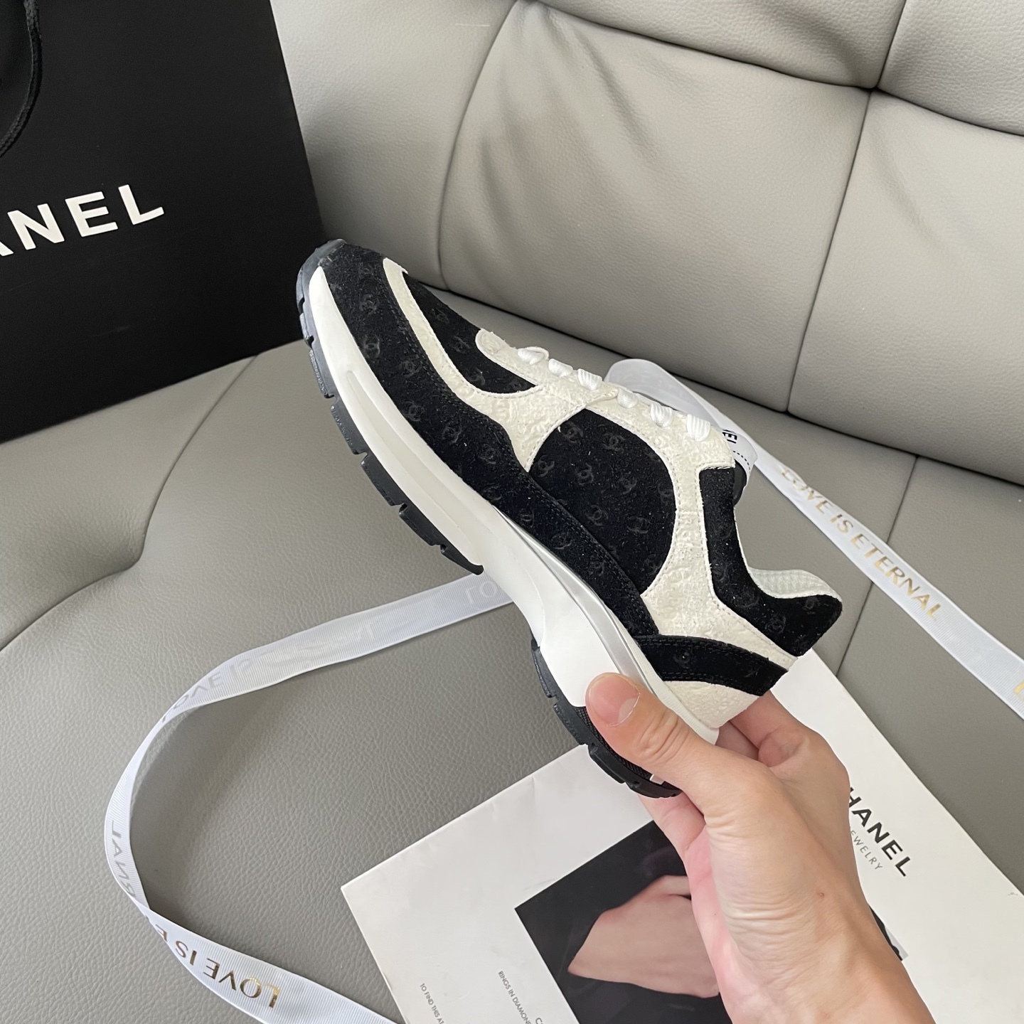 C Style Panda Sneakers