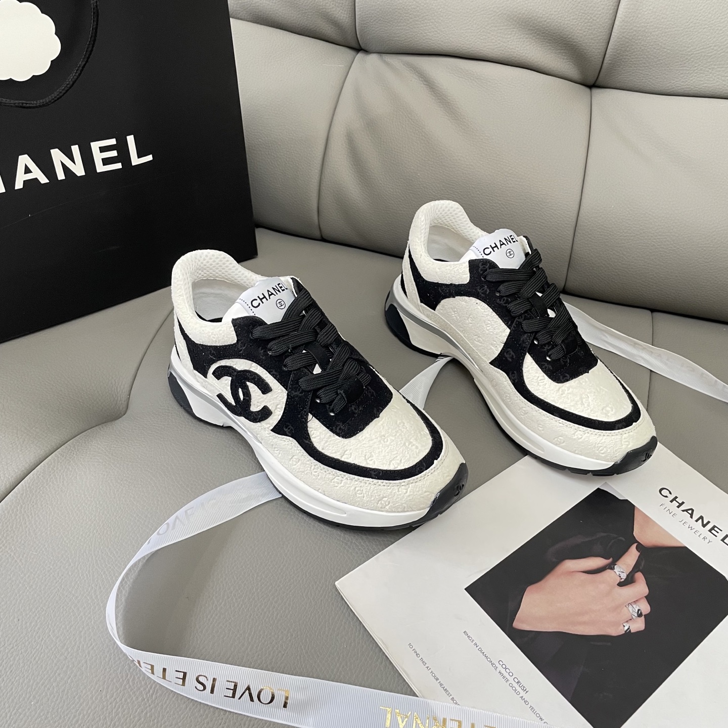 C Style Panda Sneakers