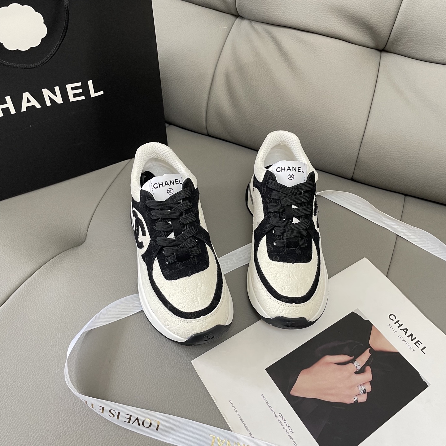 C Style Panda Sneakers