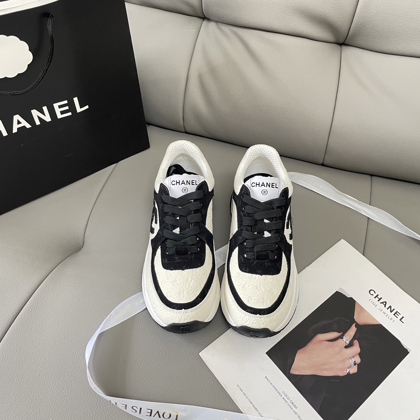 C Style Panda Sneakers