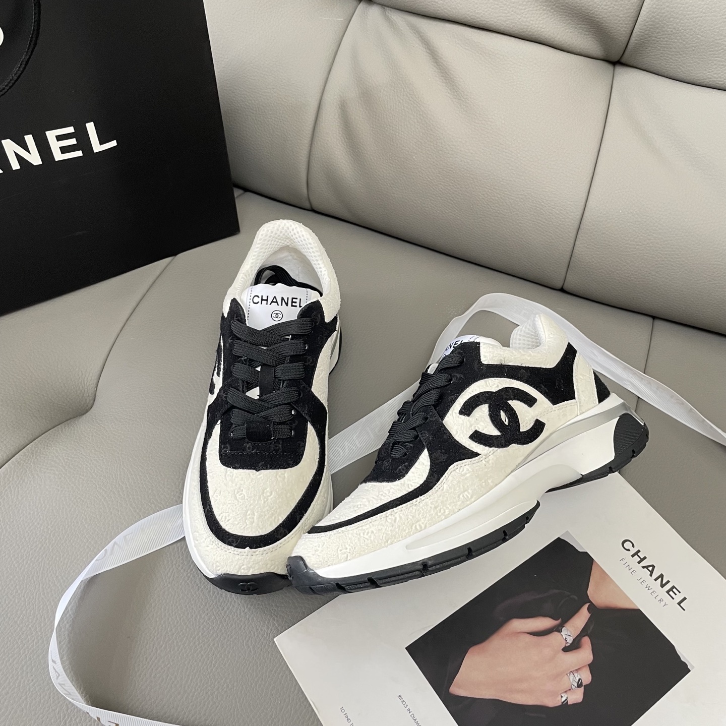 C Style Panda Sneakers