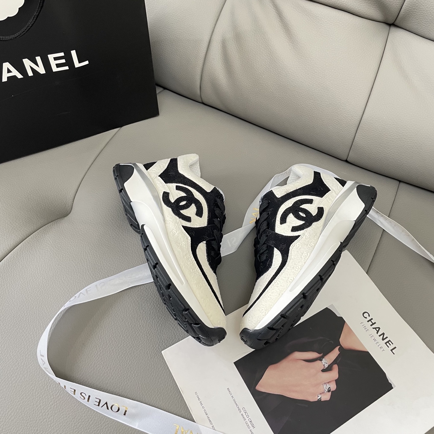 C Style Panda Sneakers