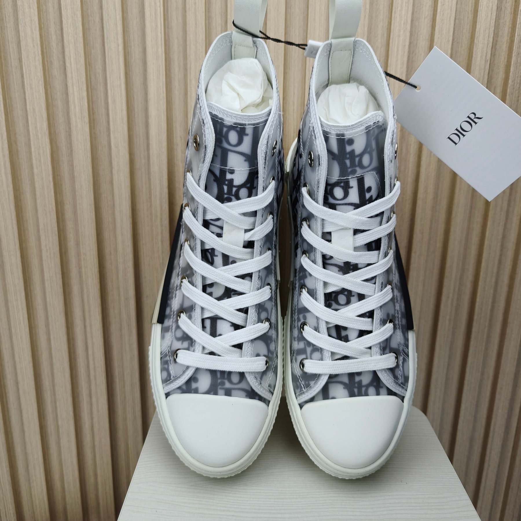 D Style casual high-top sneakers