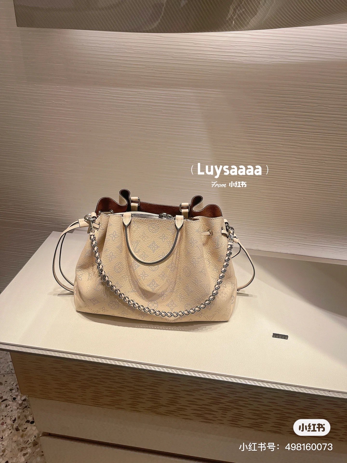 L Style Moonlight Goddess Bucket Bag size:33*23cm 