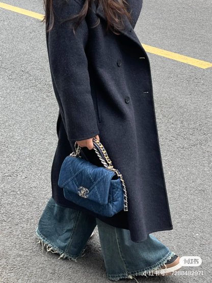 C Style Denim Bag size：30cm 25cm 20cm