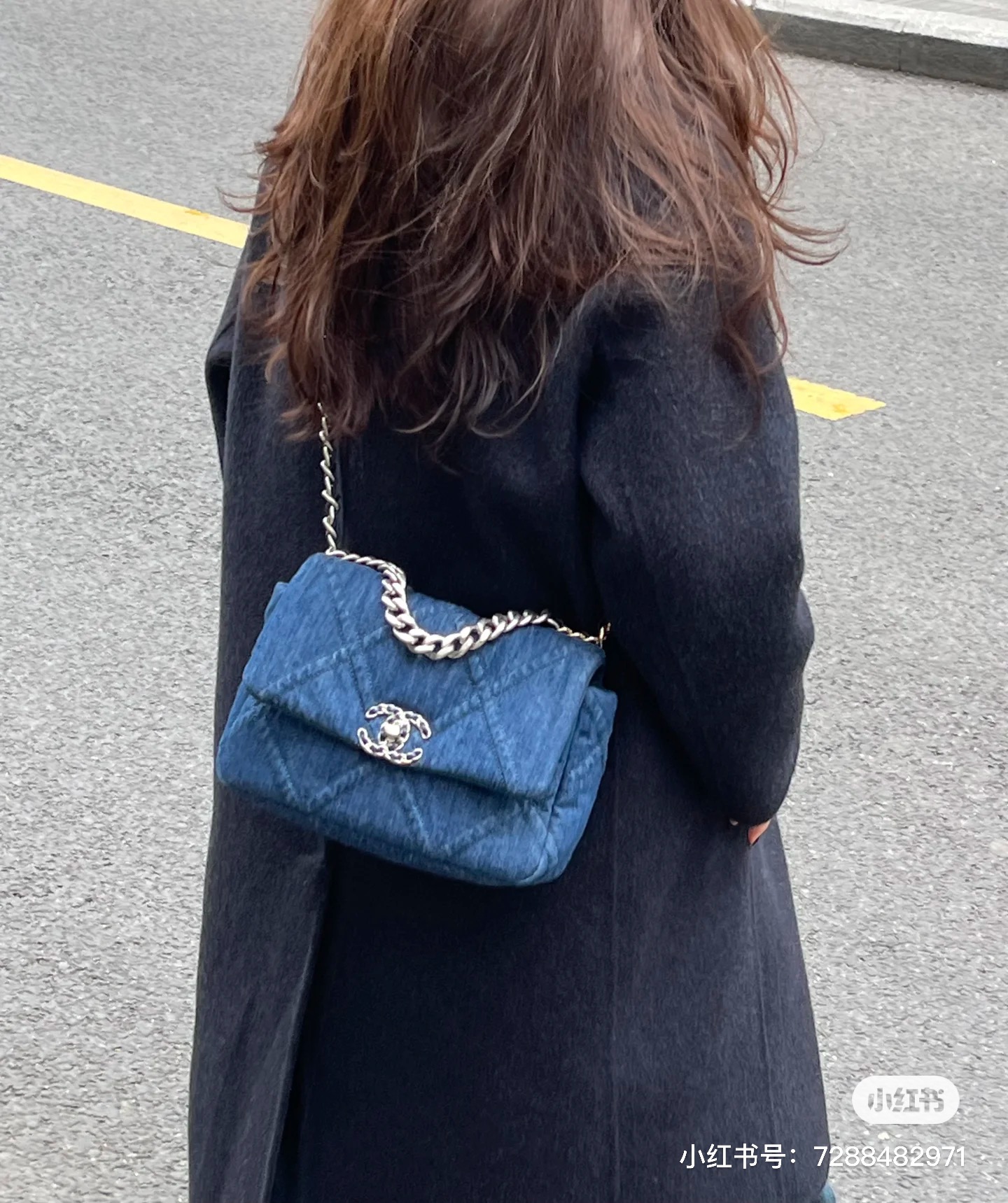 C Style Denim Bag size：30cm 25cm 20cm