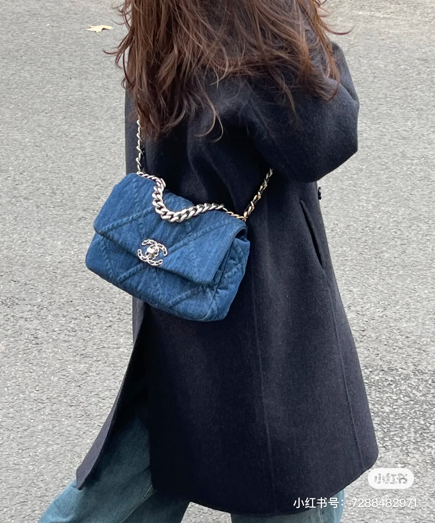 C Style Denim Bag size：30cm 25cm 20cm