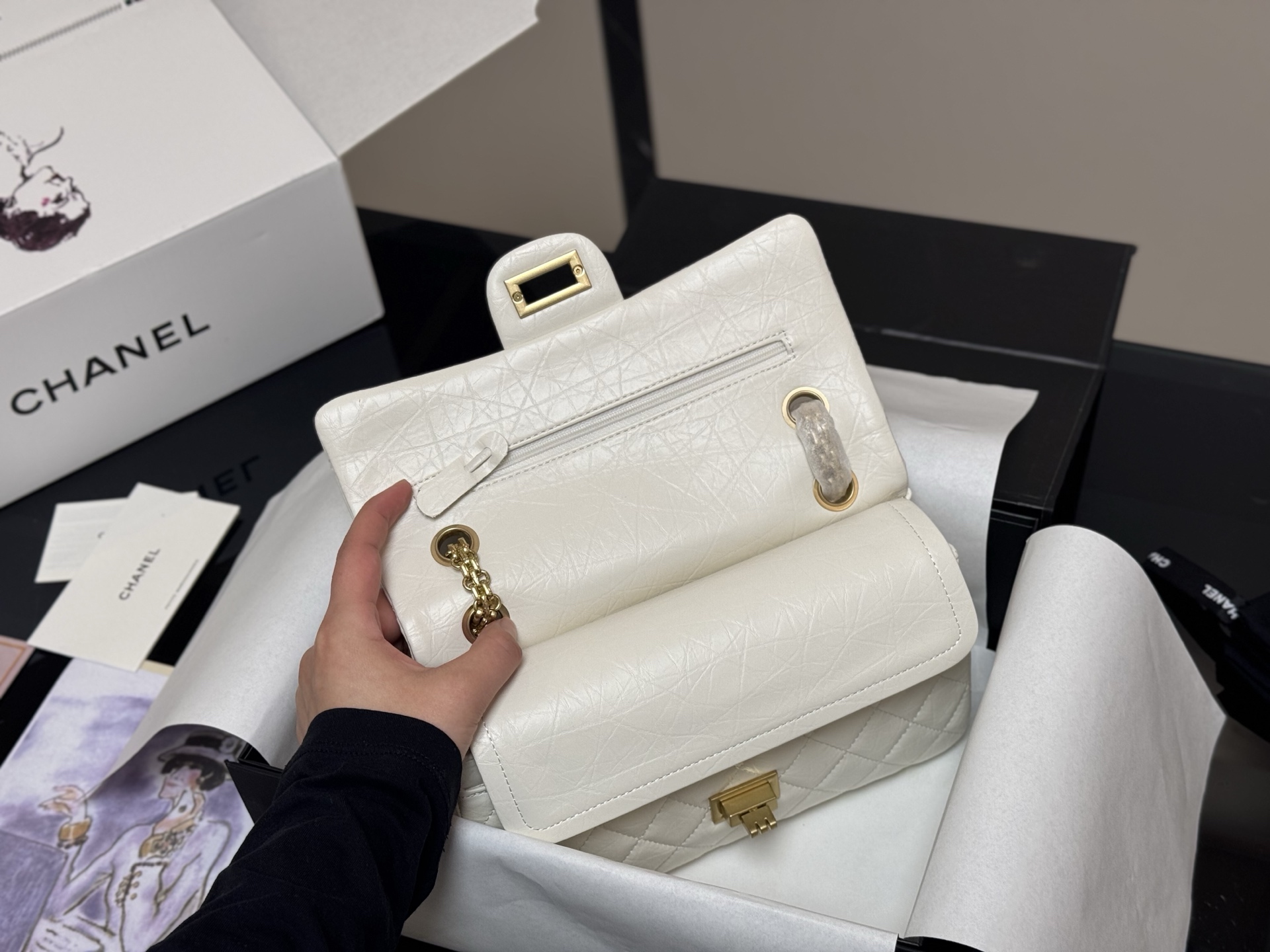 C Style folding box airplane box size23cm 20cm