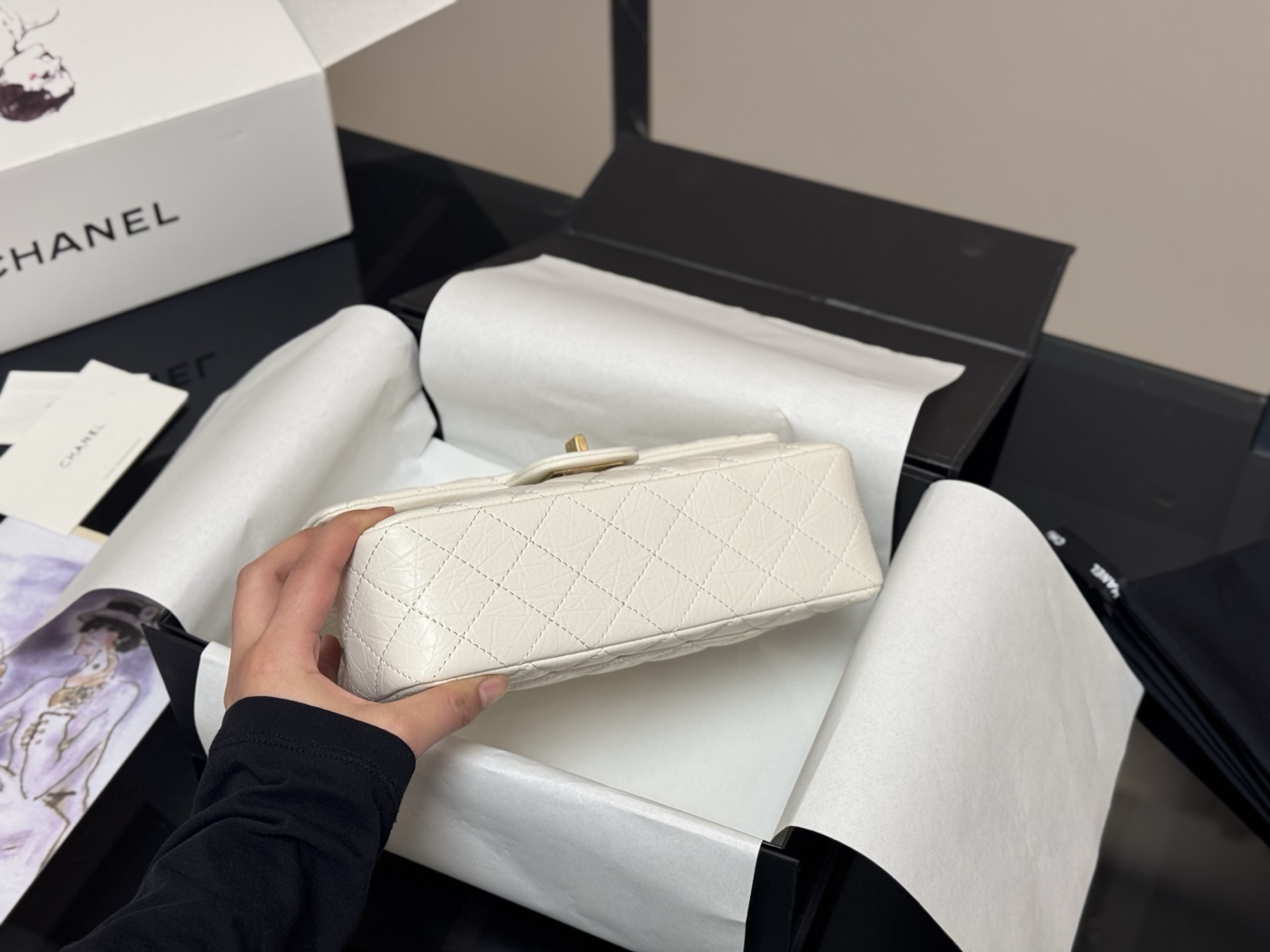 C Style folding box airplane box size23cm 20cm