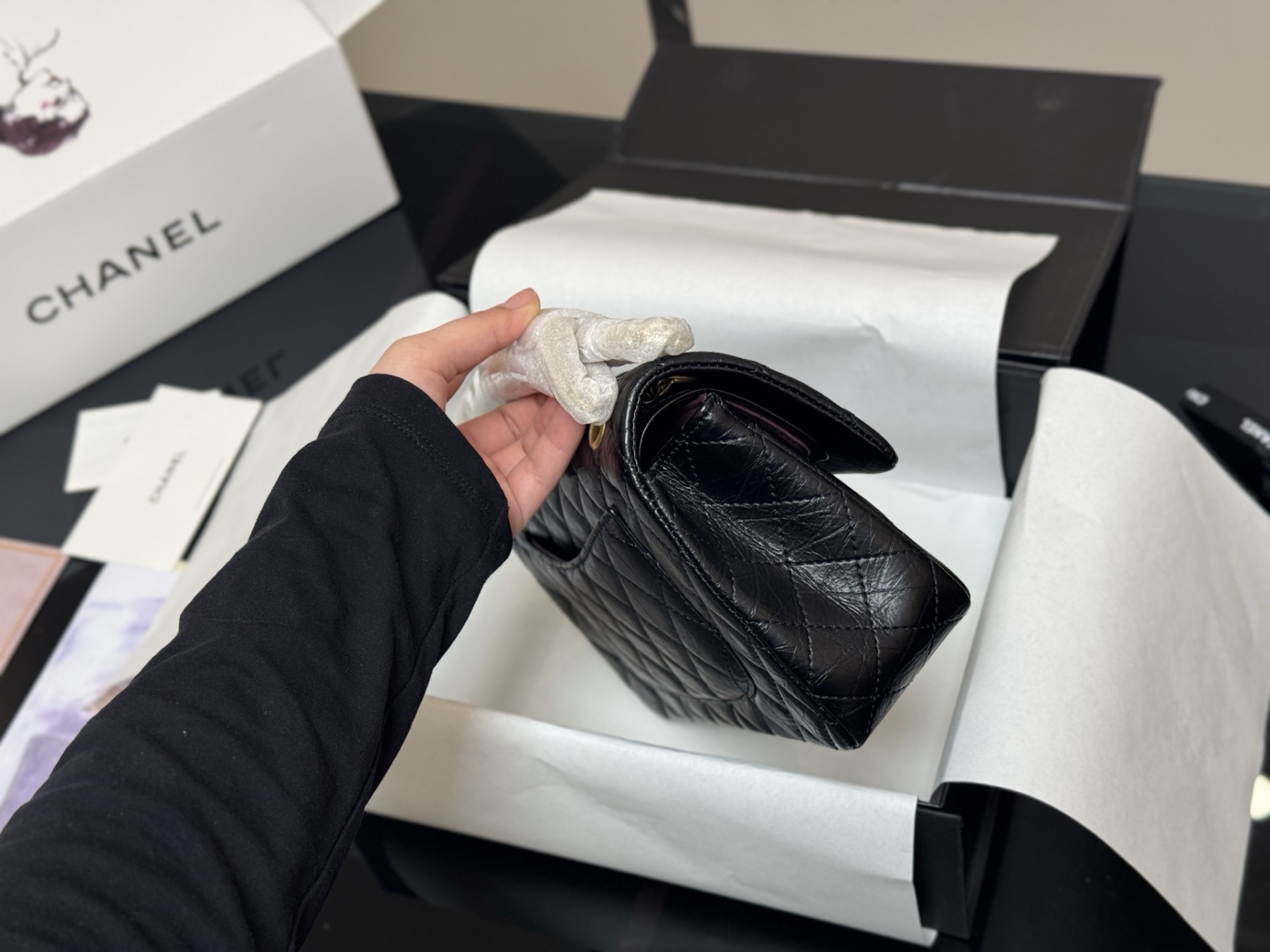 C Style folding box airplane box size23cm 20cm