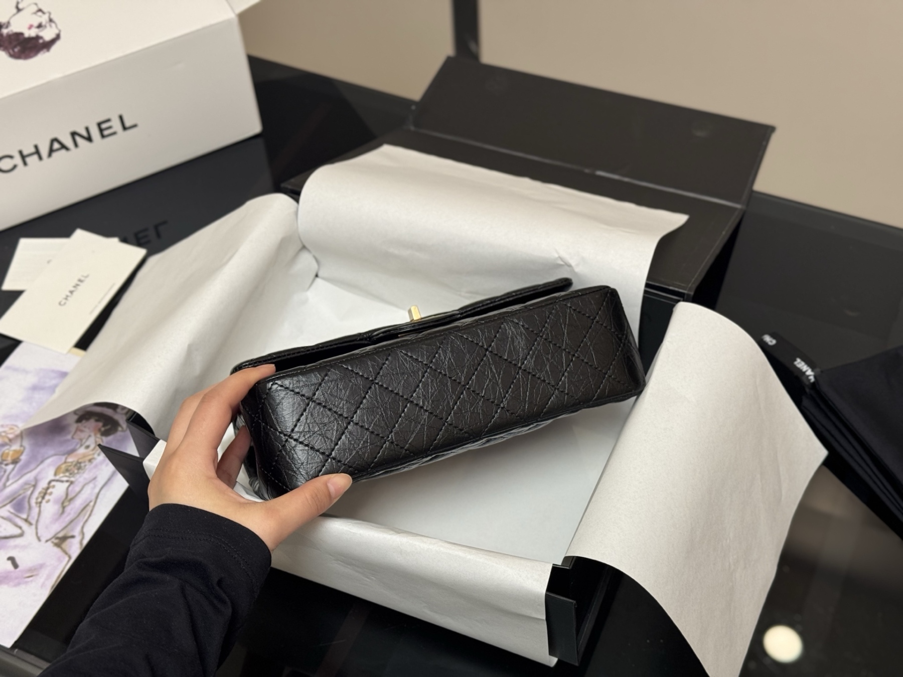 C Style folding box airplane box size23cm 20cm