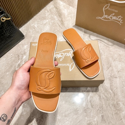 C style Casual flip flops Flat slippers